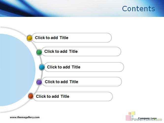 Yuklab olish Abstrakt PowerPoint shabloni ¹77 taqdimot uchun bepul