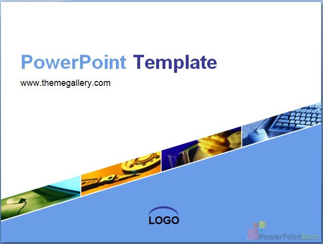 Завантажити Шаблон PowerPoint №31 у білих тонах для презентації безкоштовно