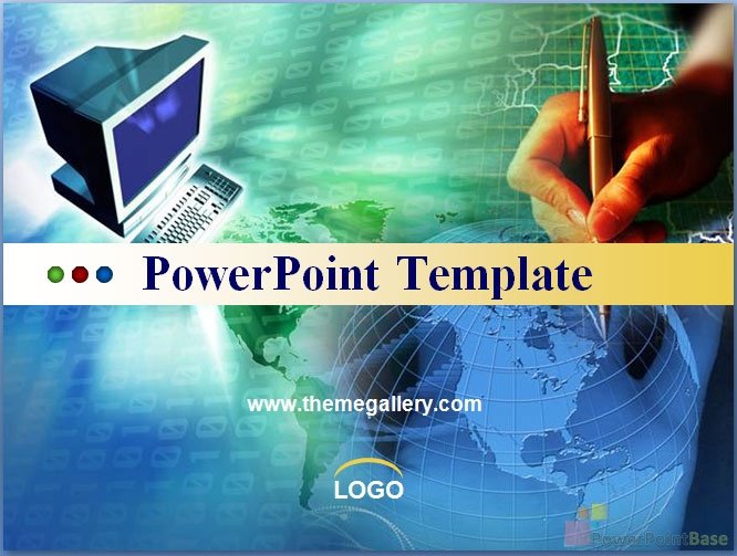 Завантажити Шаблон PowerPoint про технології №34 для презентації безкоштовно
