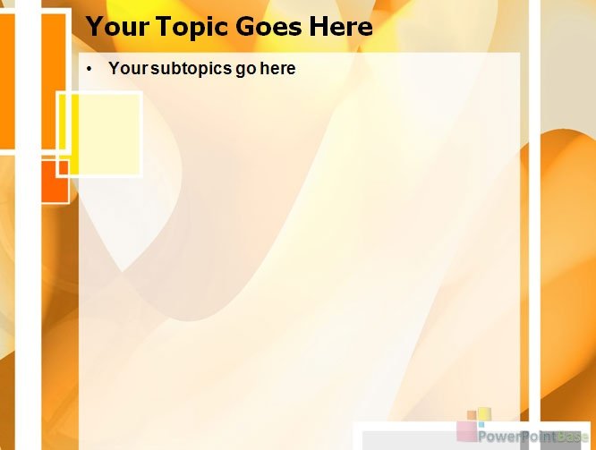 Завантажити Шаблон PowerPoint №102 у помаранчевих тонах для презентації безкоштовно