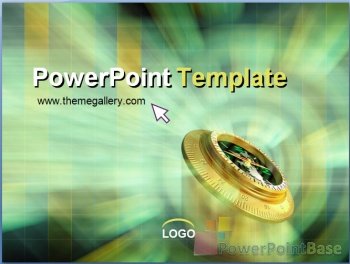 Yuklab olish PowerPoint shabloni �35 yashil tuslarda taqdimot uchun bepul