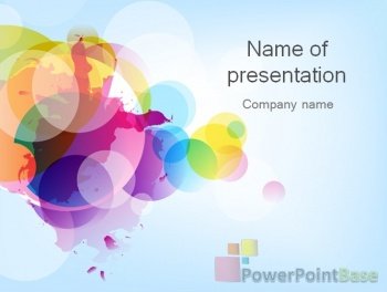 Yuklab olish Abstrakt PowerPoint shabloni �157 taqdimot uchun bepul