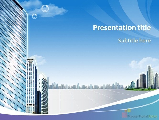 Yuklab olish Biznes uchun PowerPoint shabloni ¹285 taqdimot uchun bepul