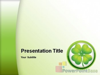 Yuklab olish PowerPoint shabloni �270 yashil tuslarda taqdimot uchun bepul