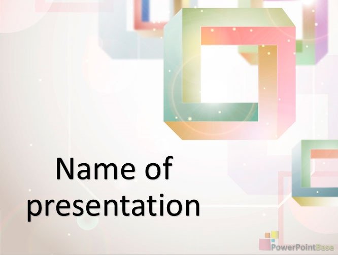 Yuklab olish Abstrakt PowerPoint shabloni �403 taqdimot uchun bepul