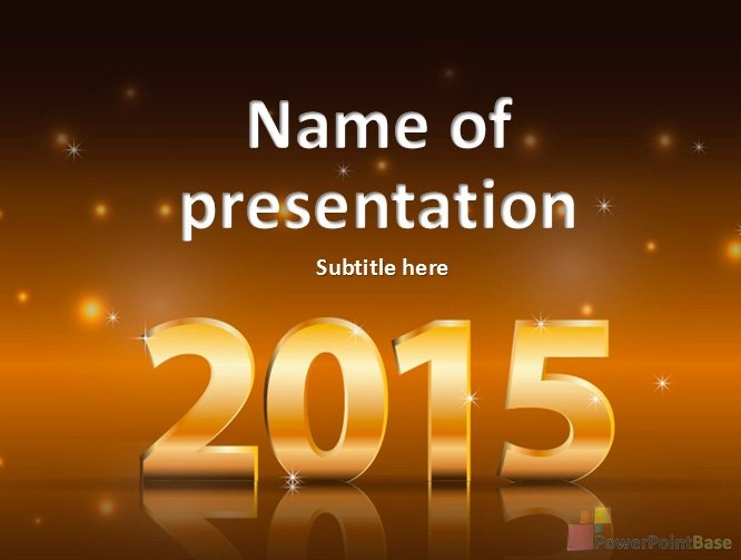 Yuklab olish Bayramona PowerPoint shabloni ¹422 taqdimot uchun bepul