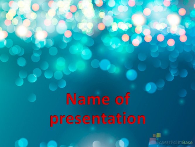 Yuklab olish Bayramona PowerPoint shabloni ¹426 taqdimot uchun bepul