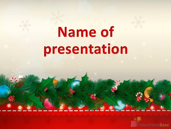 Yuklab olish Bayramona PowerPoint shabloni �430 taqdimot uchun bepul