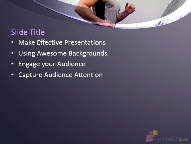 Завантажити Спортивний шаблон PowerPoint №437 для презентації безкоштовно