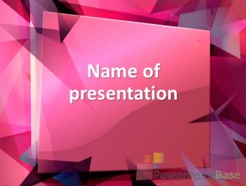 Yuklab olish Abstrakt PowerPoint shabloni �453 taqdimot uchun bepul