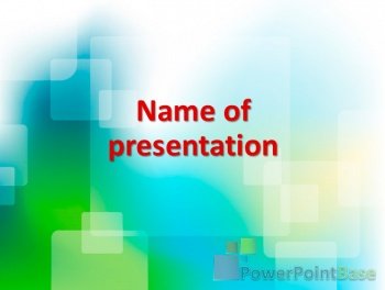Yuklab olish Abstrakt PowerPoint shabloni �456 taqdimot uchun bepul