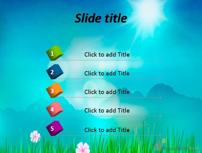 Yuklab olish Bayramona PowerPoint shabloni ¹466 taqdimot uchun bepul