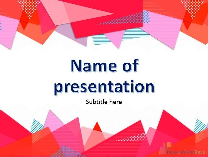Yuklab olish Abstrakt PowerPoint shabloni ¹481 taqdimot uchun bepul