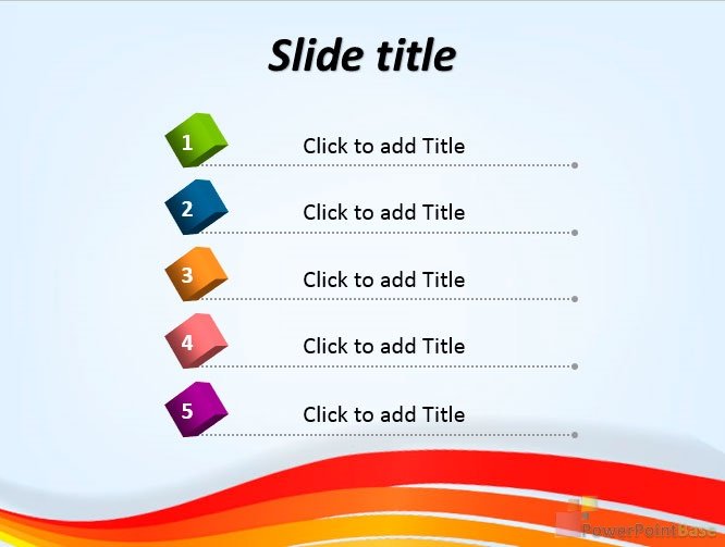 Завантажити Абстрактний шаблон PowerPoint №490 для презентації безкоштовно
