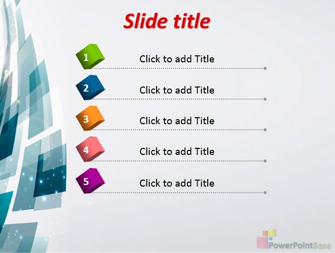 Завантажити Абстрактний шаблон PowerPoint №491 для презентації безкоштовно