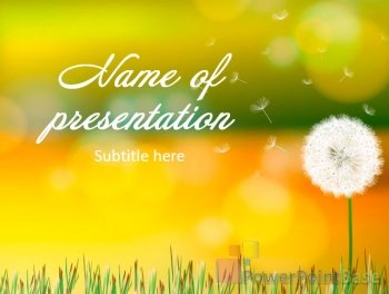 Yuklab olish Tabiat haqida PowerPoint shabloni �492 taqdimot uchun bepul
