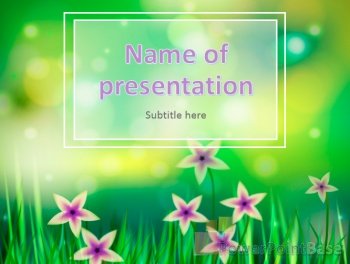Yuklab olish Tabiat haqida PowerPoint shabloni �495 taqdimot uchun bepul