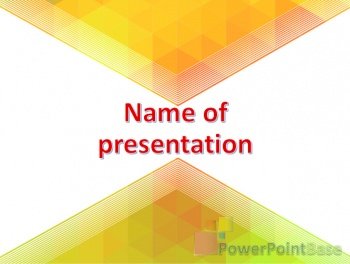Yuklab olish Abstrakt PowerPoint shabloni �515 taqdimot uchun bepul