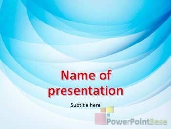 Yuklab olish Abstrakt PowerPoint shabloni �524 taqdimot uchun bepul