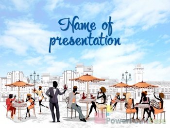 Yuklab olish Qo�lda chizilgan PowerPoint shabloni �528 taqdimot uchun bepul