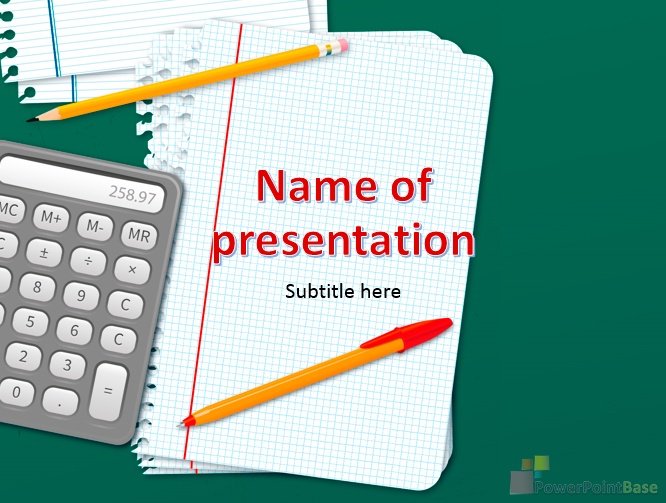 Завантажити Шкільний шаблон PowerPoint №559 для презентації безкоштовно