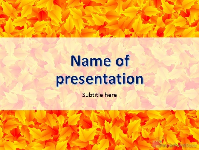 Завантажити Шаблон PowerPoint про природу №564 для презентації безкоштовно