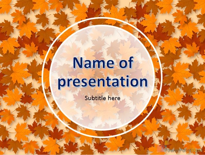 Завантажити Шаблон PowerPoint про природу №565 для презентації безкоштовно