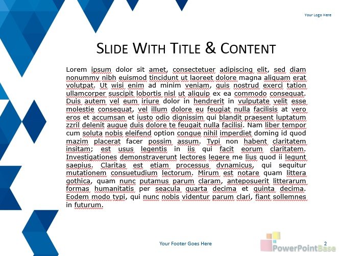 Yuklab olish Abstrakt PowerPoint shabloni ¹567 taqdimot uchun bepul