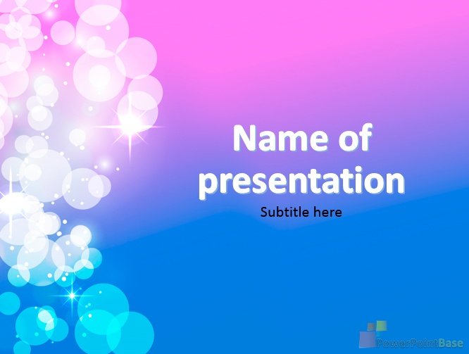 Yuklab olish Abstrakt PowerPoint shabloni �588 taqdimot uchun bepul