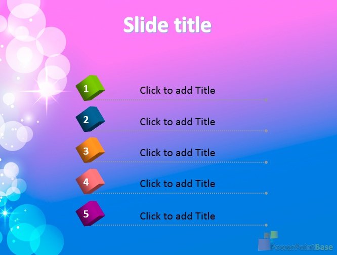 Yuklab olish Abstrakt PowerPoint shabloni �588 taqdimot uchun bepul