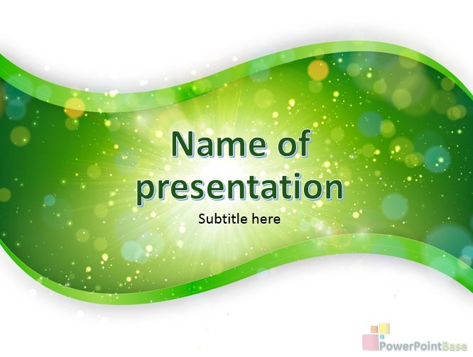 Завантажити Абстрактний шаблон PowerPoint №595 для презентації безкоштовно