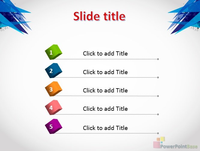 Завантажити Абстрактний шаблон PowerPoint №600 для презентації безкоштовно