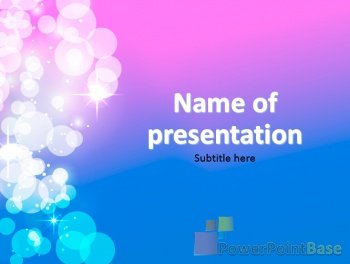 Yuklab olish Abstrakt PowerPoint shabloni �588 taqdimot uchun bepul