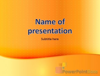Yuklab olish Abstrakt PowerPoint shabloni �591 taqdimot uchun bepul