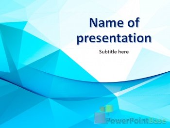 Yuklab olish Abstrakt PowerPoint shabloni �598 taqdimot uchun bepul
