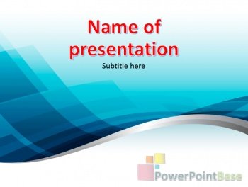 Yuklab olish Abstrakt PowerPoint shabloni �597 taqdimot uchun bepul