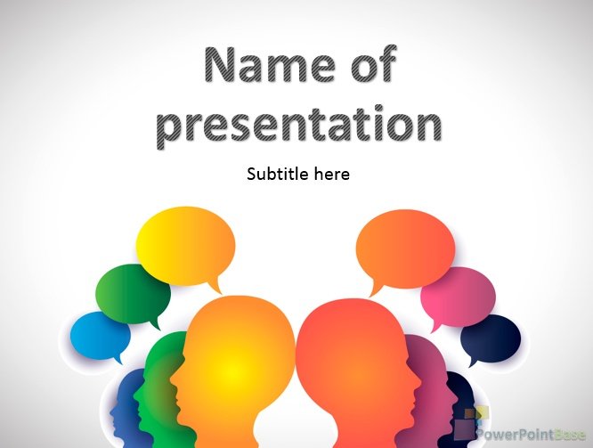 Завантажити Шаблон PowerPoint на тему комунікації №625 для презентації безкоштовно