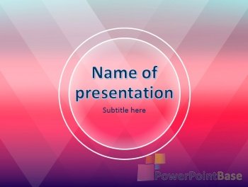 Yuklab olish Abstrakt PowerPoint shabloni �633 taqdimot uchun bepul