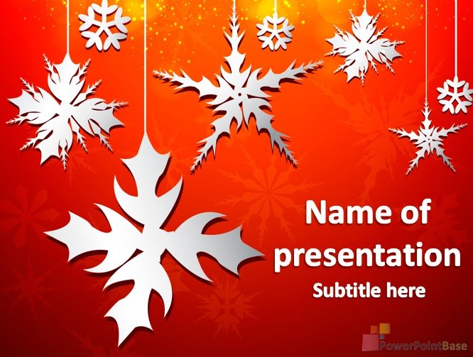 Yuklab olish Yangi yil PowerPoint shabloni �645 taqdimot uchun bepul