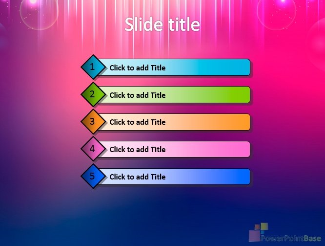 Yuklab olish Bayramona PowerPoint shabloni ¹664 taqdimot uchun bepul