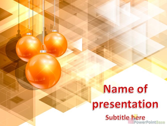 Yuklab olish Bayramona PowerPoint shabloni �667 taqdimot uchun bepul