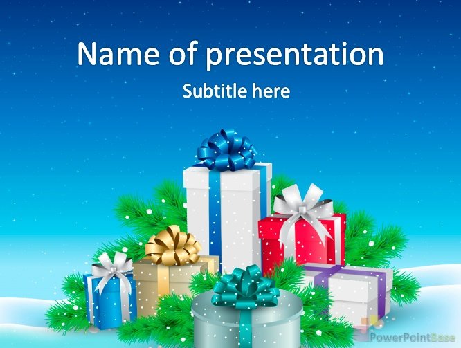 Завантажити Святковий шаблон PowerPoint №674 для презентації безкоштовно