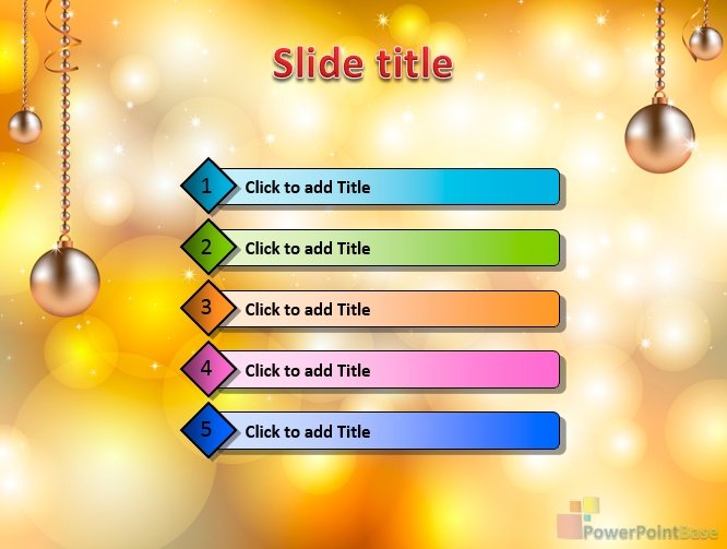 Yuklab olish Bayramona PowerPoint shabloni ¹677 taqdimot uchun bepul