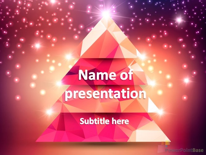 Завантажити Новорічний шаблон PowerPoint №686 для презентації безкоштовно