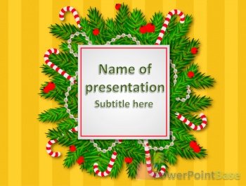 Yuklab olish Bayramona PowerPoint shabloni �654 taqdimot uchun bepul