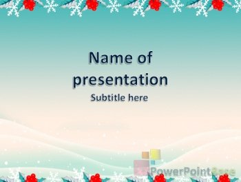 Yuklab olish Bayramona PowerPoint shabloni �657 taqdimot uchun bepul
