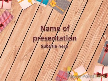 Yuklab olish Bayramona PowerPoint shabloni �660 taqdimot uchun bepul
