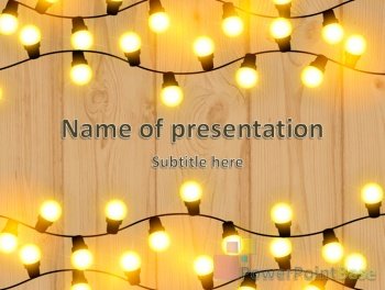 Yuklab olish Bayramona PowerPoint shabloni �679 taqdimot uchun bepul