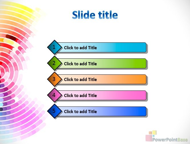 Yuklab olish PowerPoint shabloni ¹692 oq tuslarda taqdimot uchun bepul