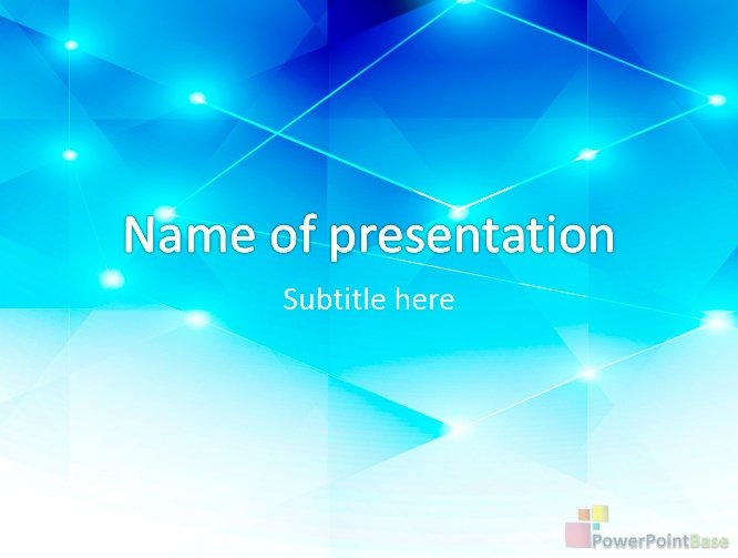 Yuklab olish Abstrakt PowerPoint shabloni ¹696 taqdimot uchun bepul